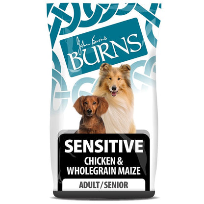 Burns Adult and Senior Sensitive - Chicken and Wholegrain Maize