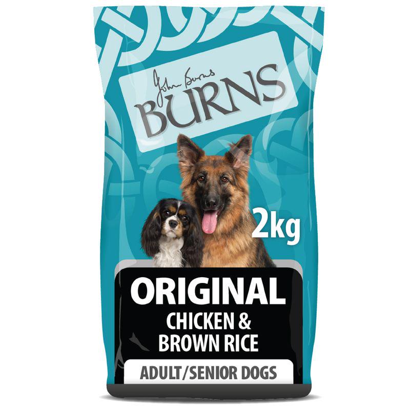 Senior dog food Burns