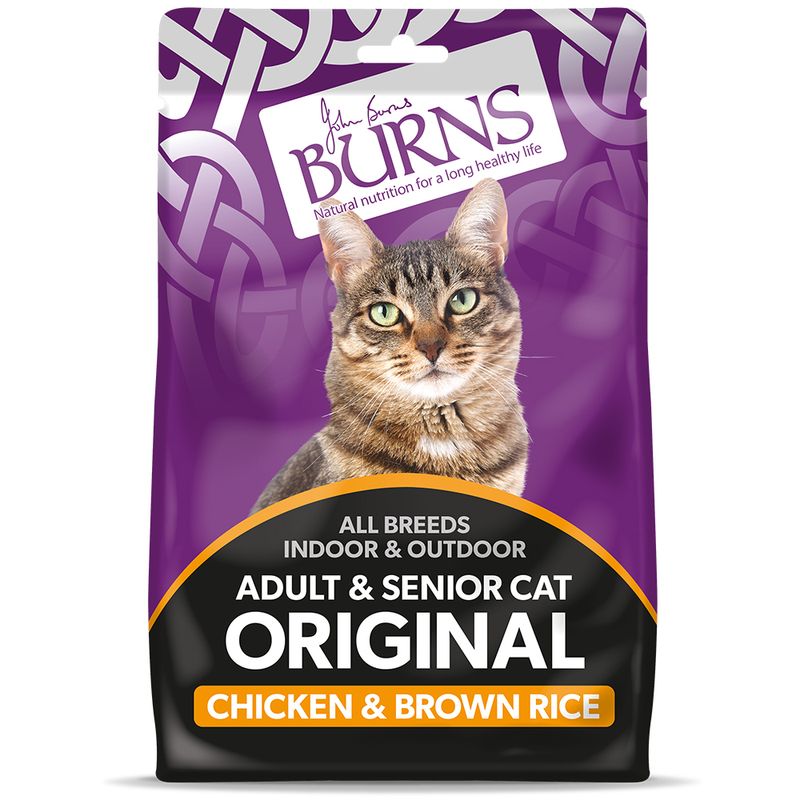 Burns Adult and Senior Cat Original Chicken and Brown Rice