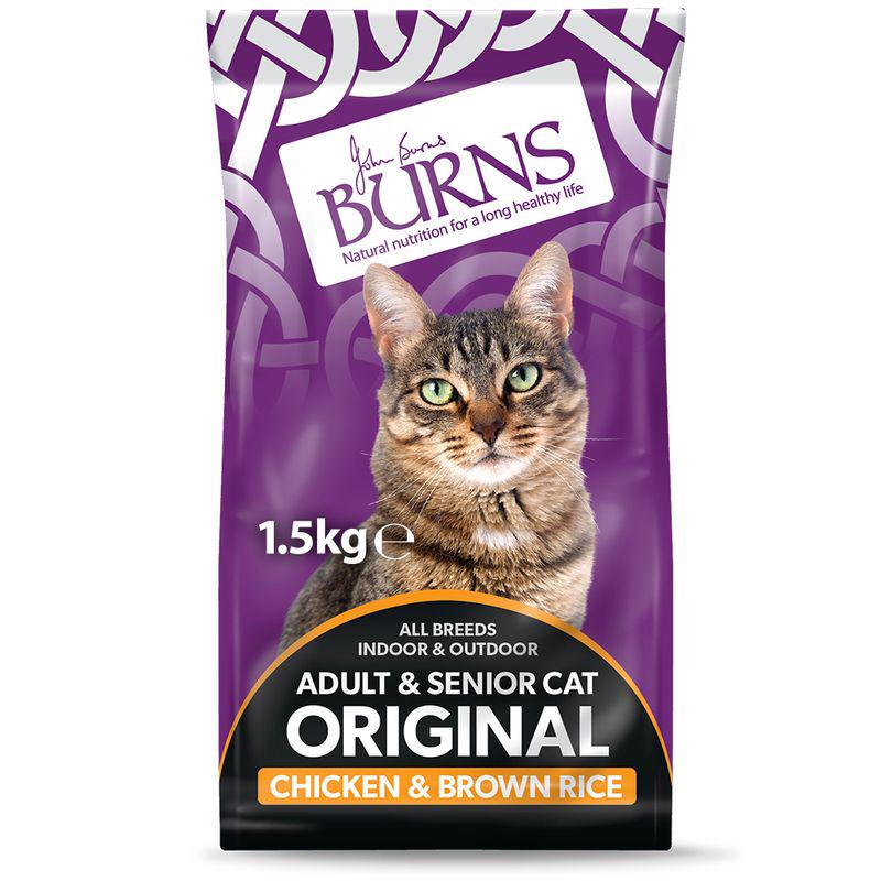 Burns Adult & Senior Dry Cat Food