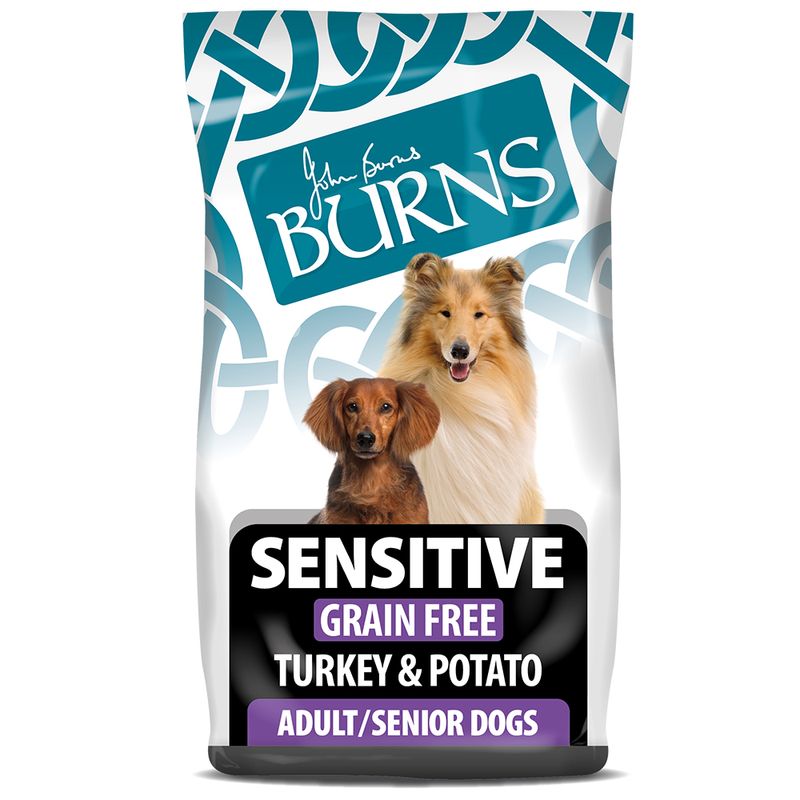 Burns Adult and Senior Sensitive Grain-Free - Turkey and Potato