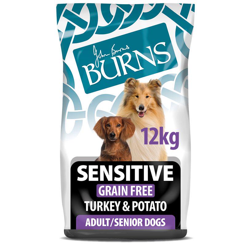 Burns Adult and Senior Sensitive Grain-Free - Turkey and Potato