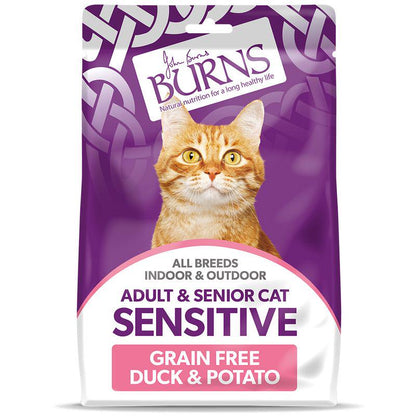 Senior cat grain free Burns