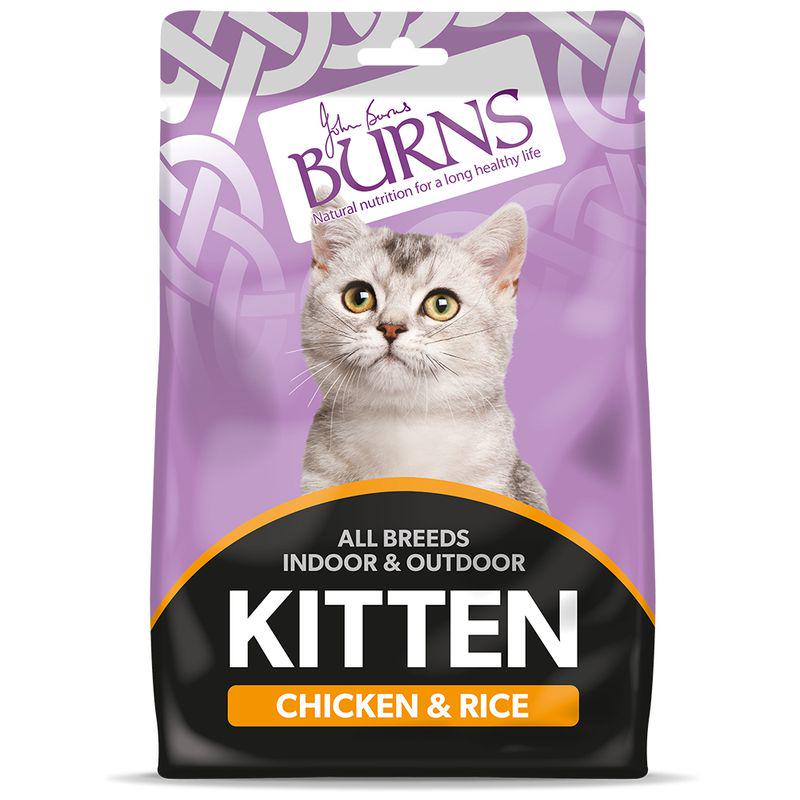 Burns Kitten Chicken and Rice