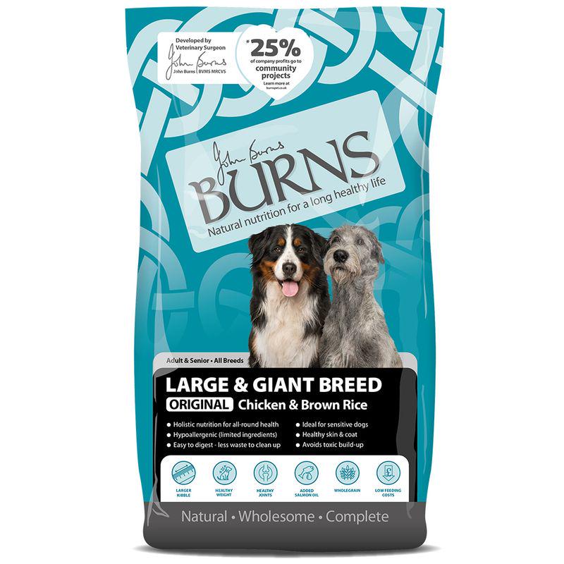 Burns Large and Giant Breed Original - Chicken and Rice