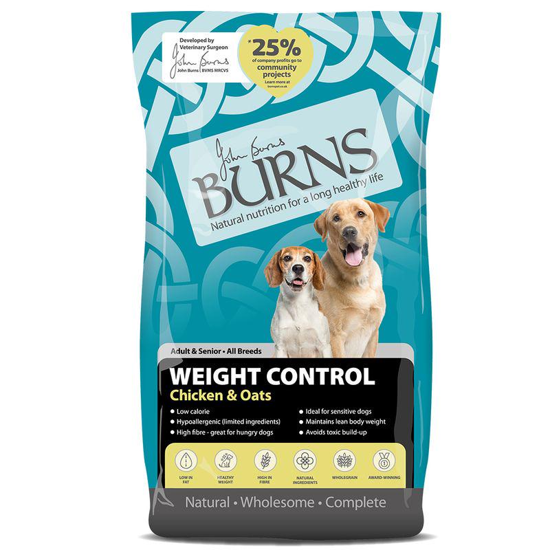 Burns Weight Control Adult/Senior Chicken and Oats