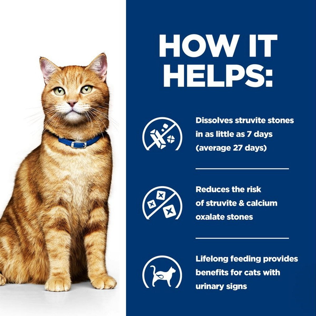 Hill’s c/d Urinary Care cat pouch front