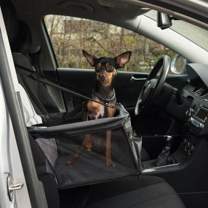 Padded car pet seat