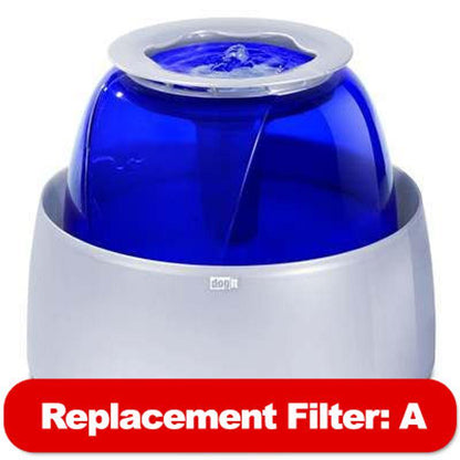 Drinking fountain filter refill