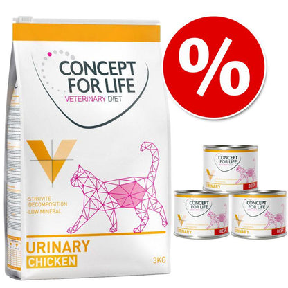 Veterinary dry cat food