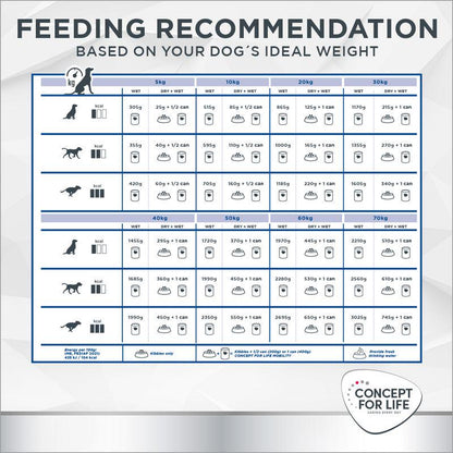dog food concept mobility