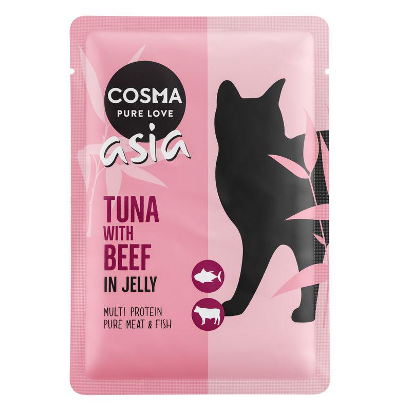 Cosma Asia in Jelly Pouches Saver Pack 24 x 100g