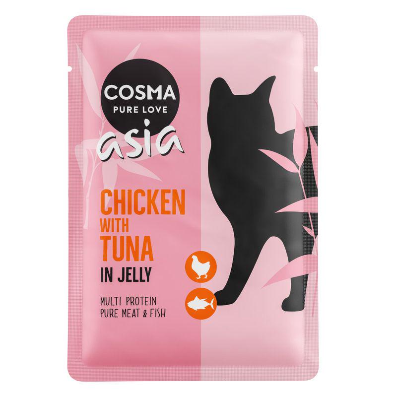 Cosma Asia in Jelly Pouches Saver Pack 24 x 100g