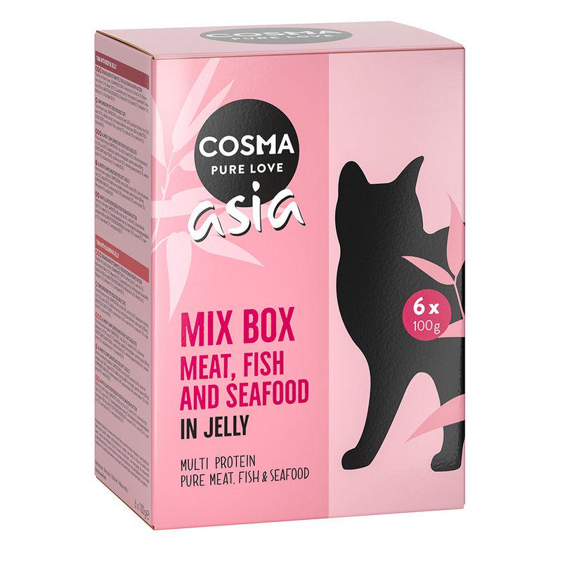 Cosma Asia in Jelly Pouches Saver Pack 24 x 100g