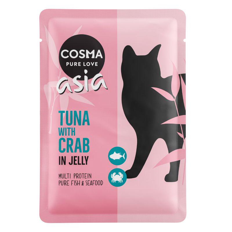 Cosma Asia in Jelly Pouches Saver Pack 24 x 100g