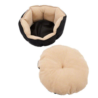 Covered comfort dog bed