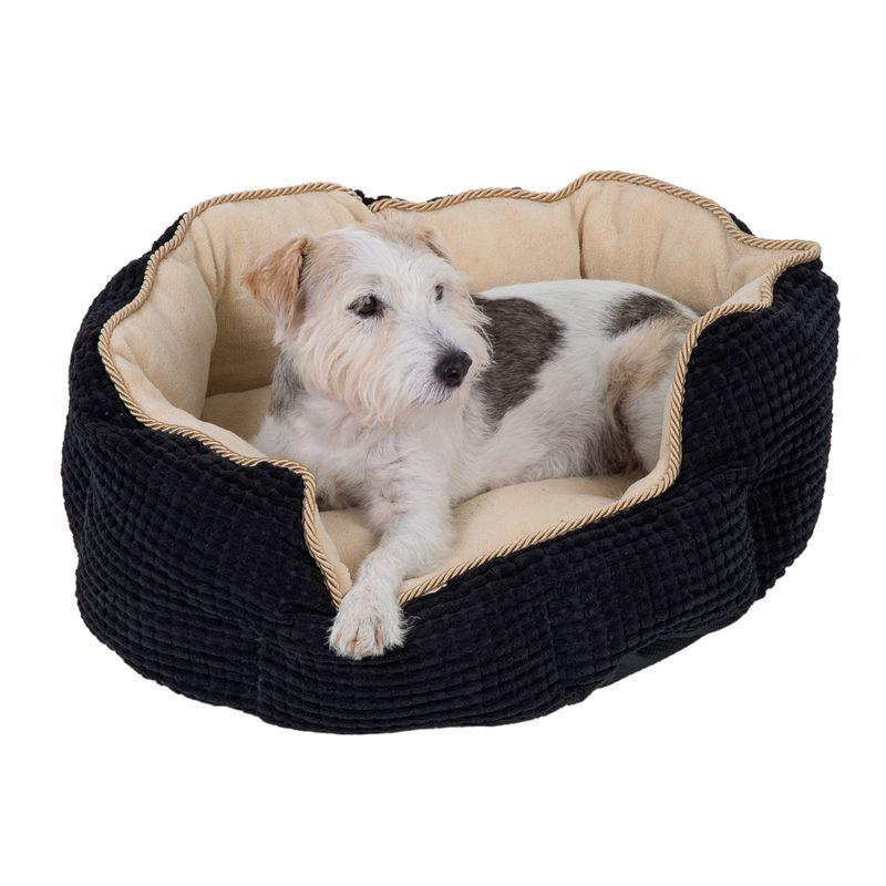 Insulated dog den grey
