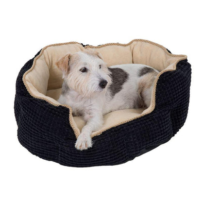 Insulated dog den grey
