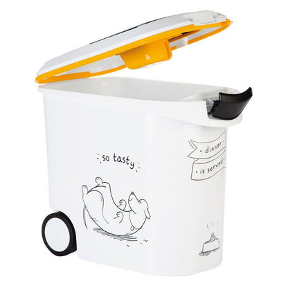 Pet food storage solution