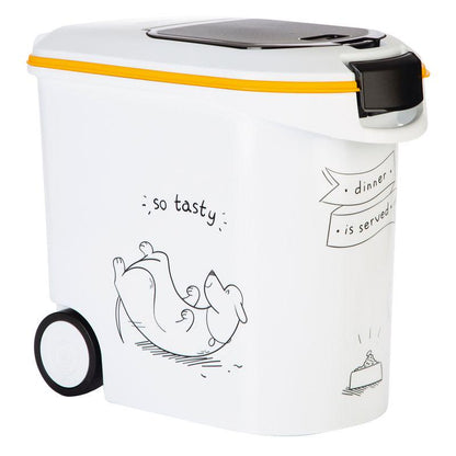 Dry food storage bin