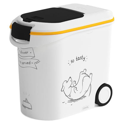 Stylish pet food bin