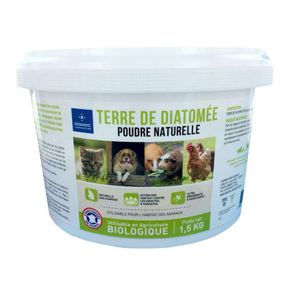 Natural pest control powder