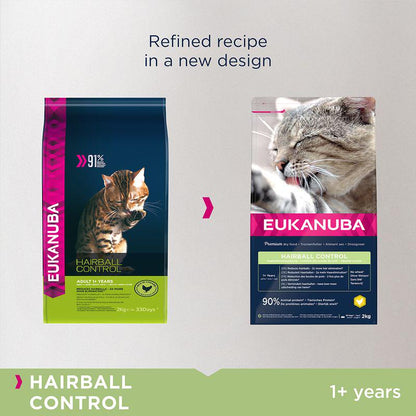Eukanuba for hairball care