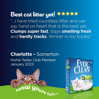 Perfumed cat litter granules