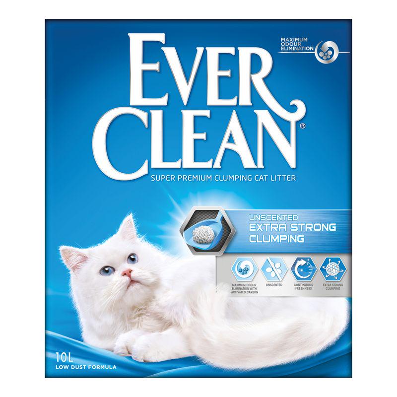 Strong clumping cat litter