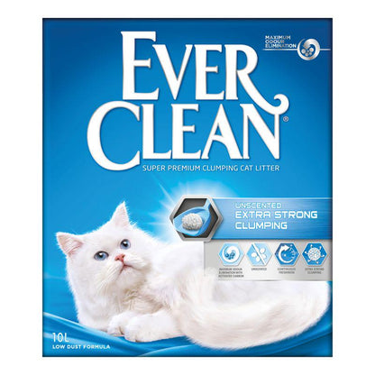 Strong clumping cat litter