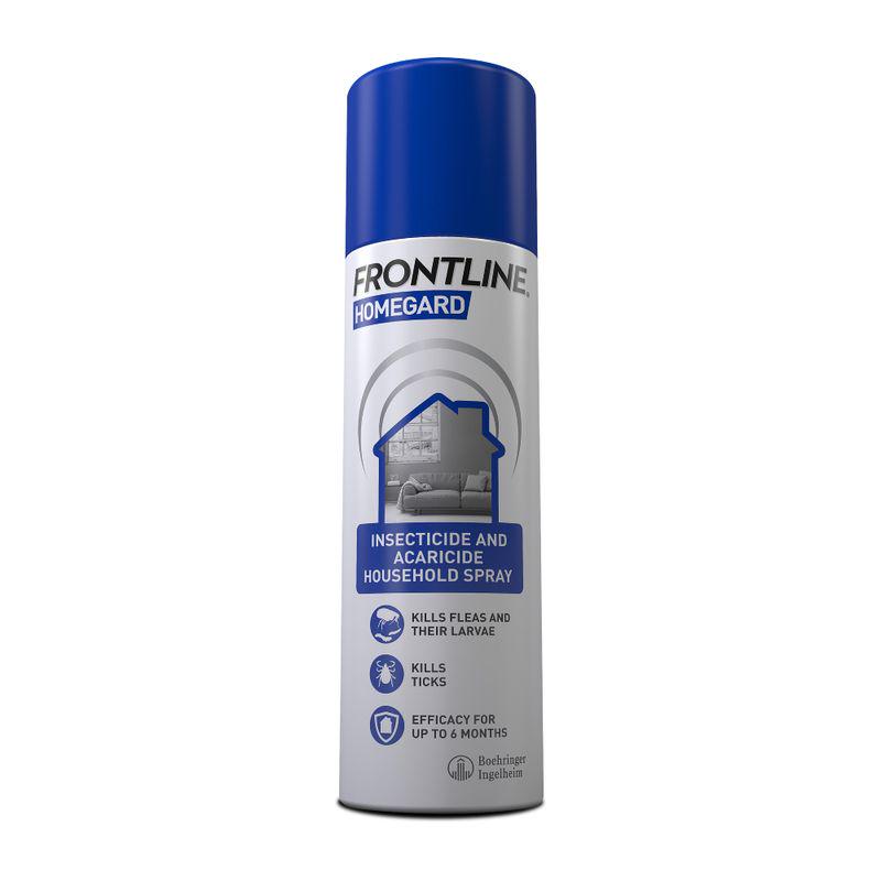 Household flea control spray