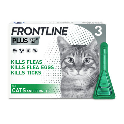 Frontline flea control cats