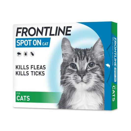 Spot-on flea control