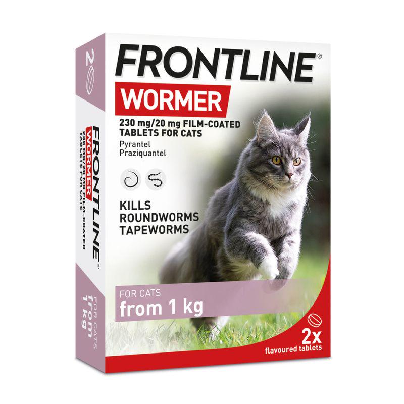 Cat worming treatment