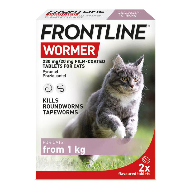 Oral dewormer for cats