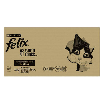120 pouches Felix selection