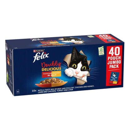 Tasty meals for cats