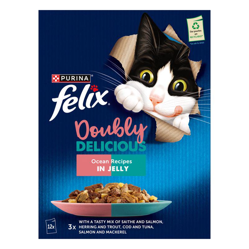Felix mix saithe and salmon 