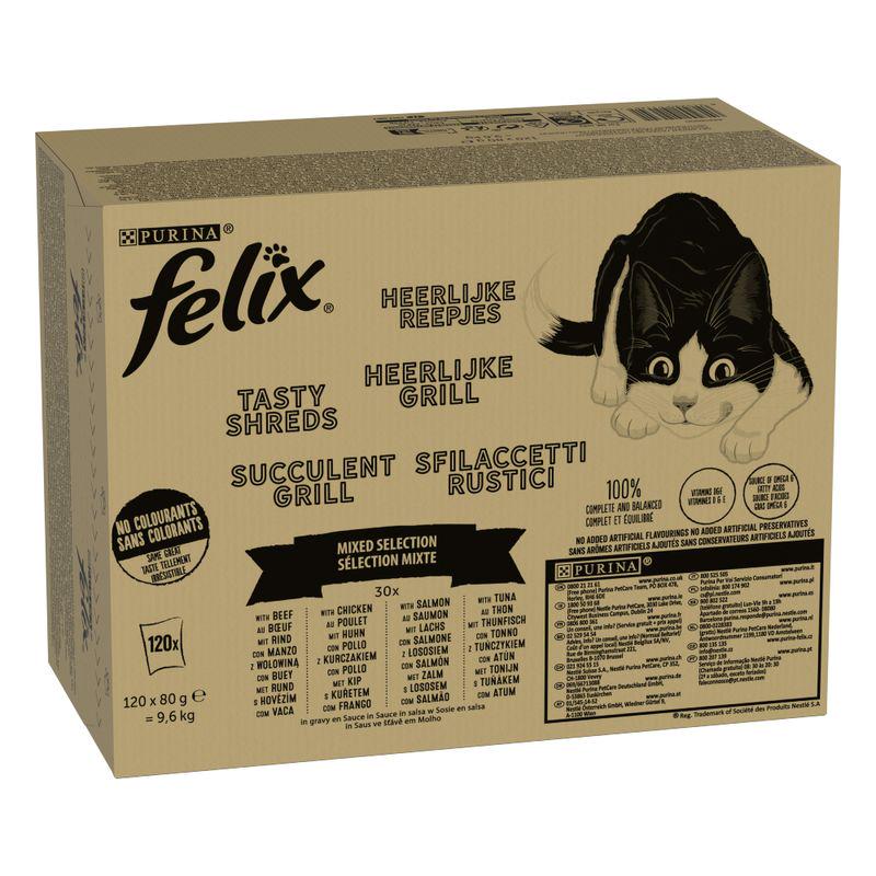 Shredded meat cat meals