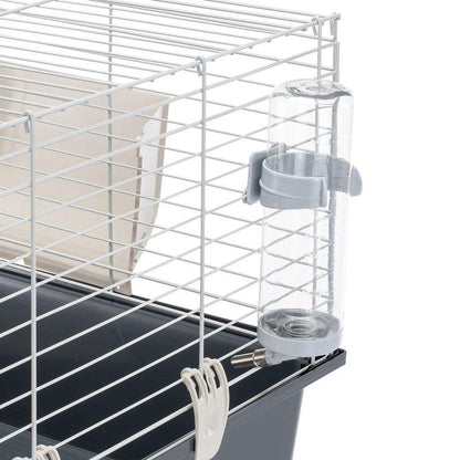 Cage with plastic base