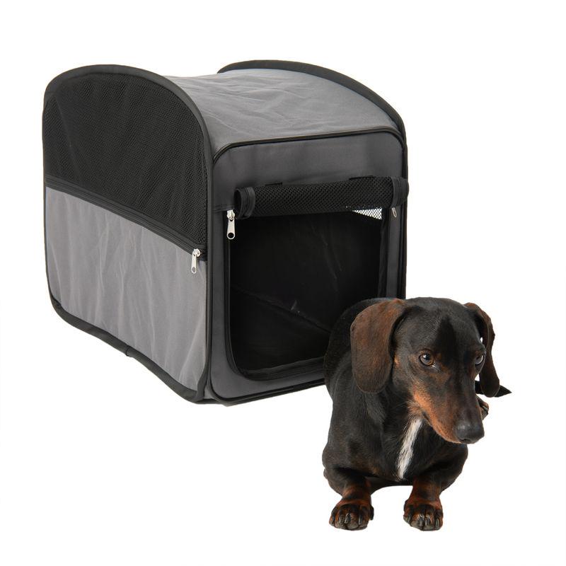 Foldable dog carrier