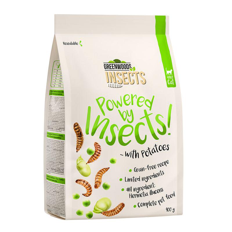 Greenwoods insect-based kibble