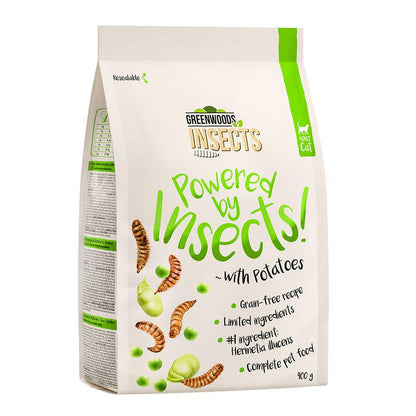 Greenwoods insect-based kibble