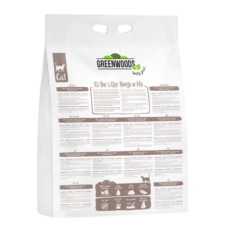 Fast clumping litter