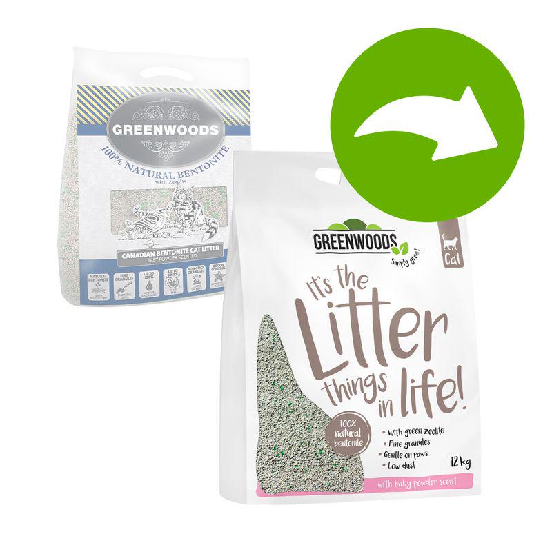 Greenwoods cat litter