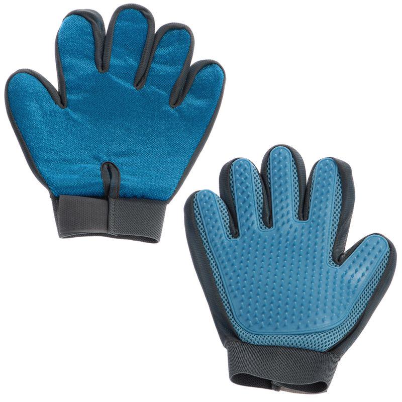 Dog grooming mitt