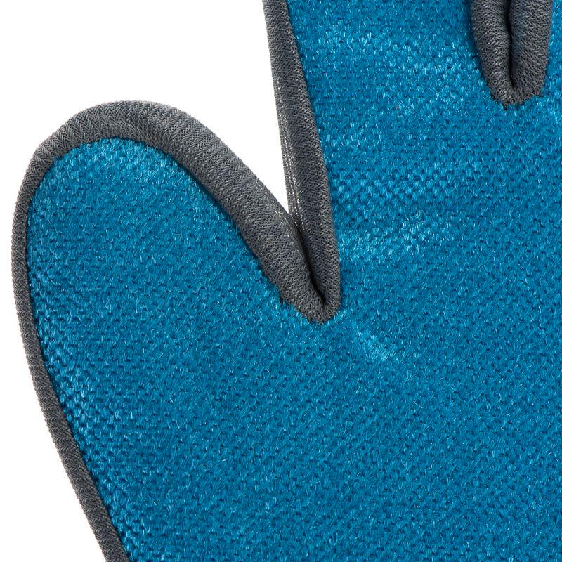 Deshedding grooming glove