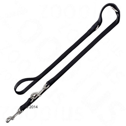 Black walking leash