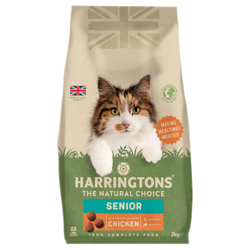 Harringtons Senior Cat Food with Fresh Chicken