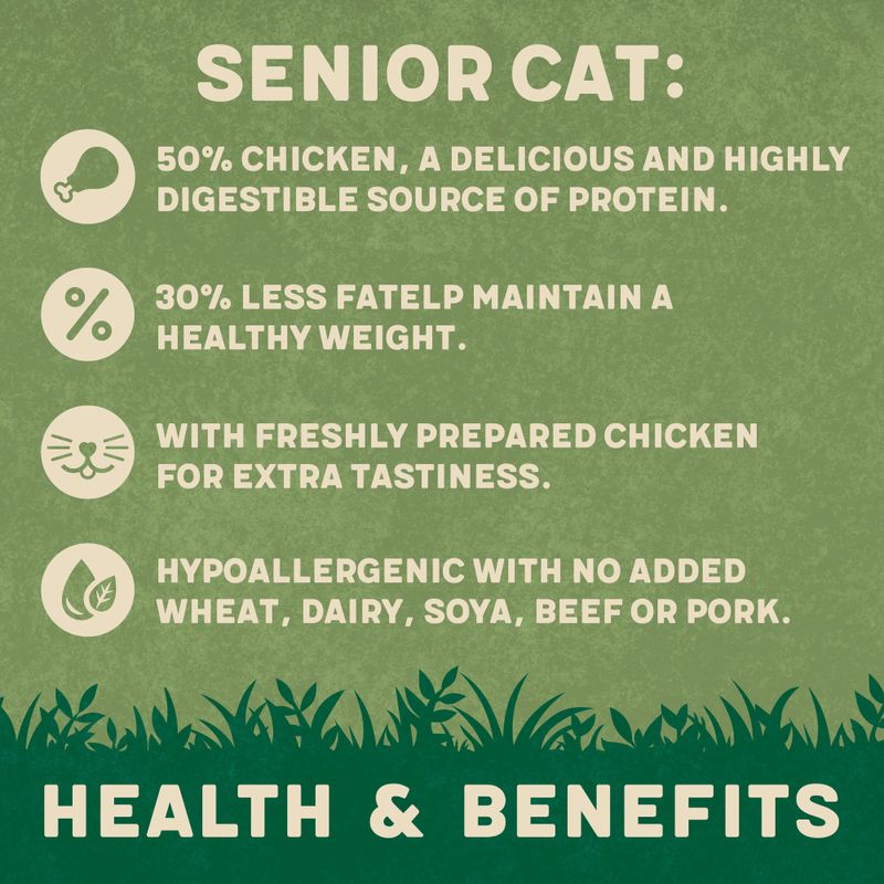Harringtons Senior Cat Food with Fresh Chicken